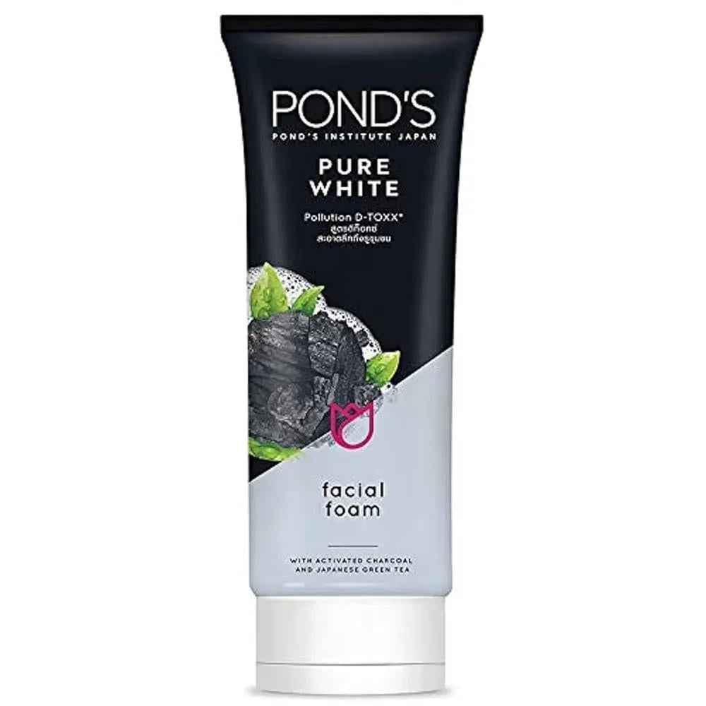 Ponds Pure White Charcoal Face Wash 100g