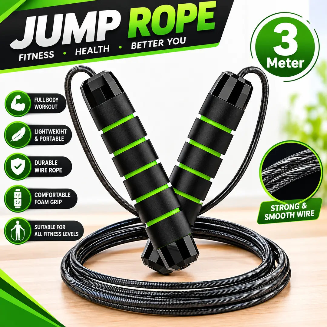 3 Meter Skipping Rope Jump Rope for Men Women Kids