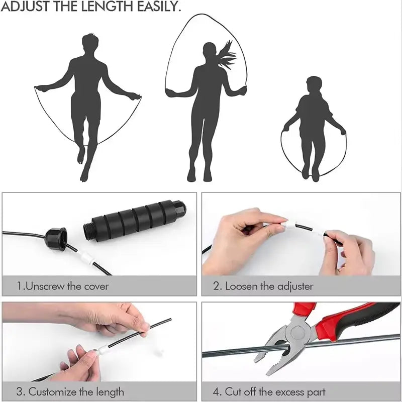 3 Meter Skipping Rope Jump Rope for Men Women Kids