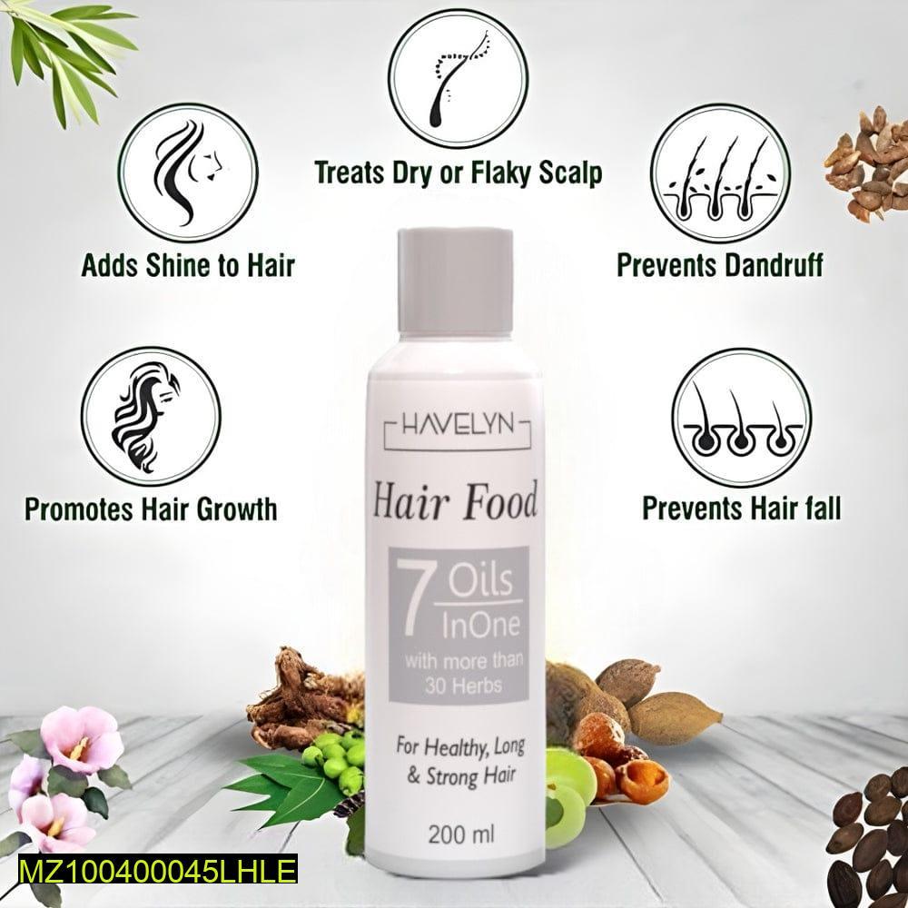 Hair Food Oil 200ml for Hair Growth & Shine