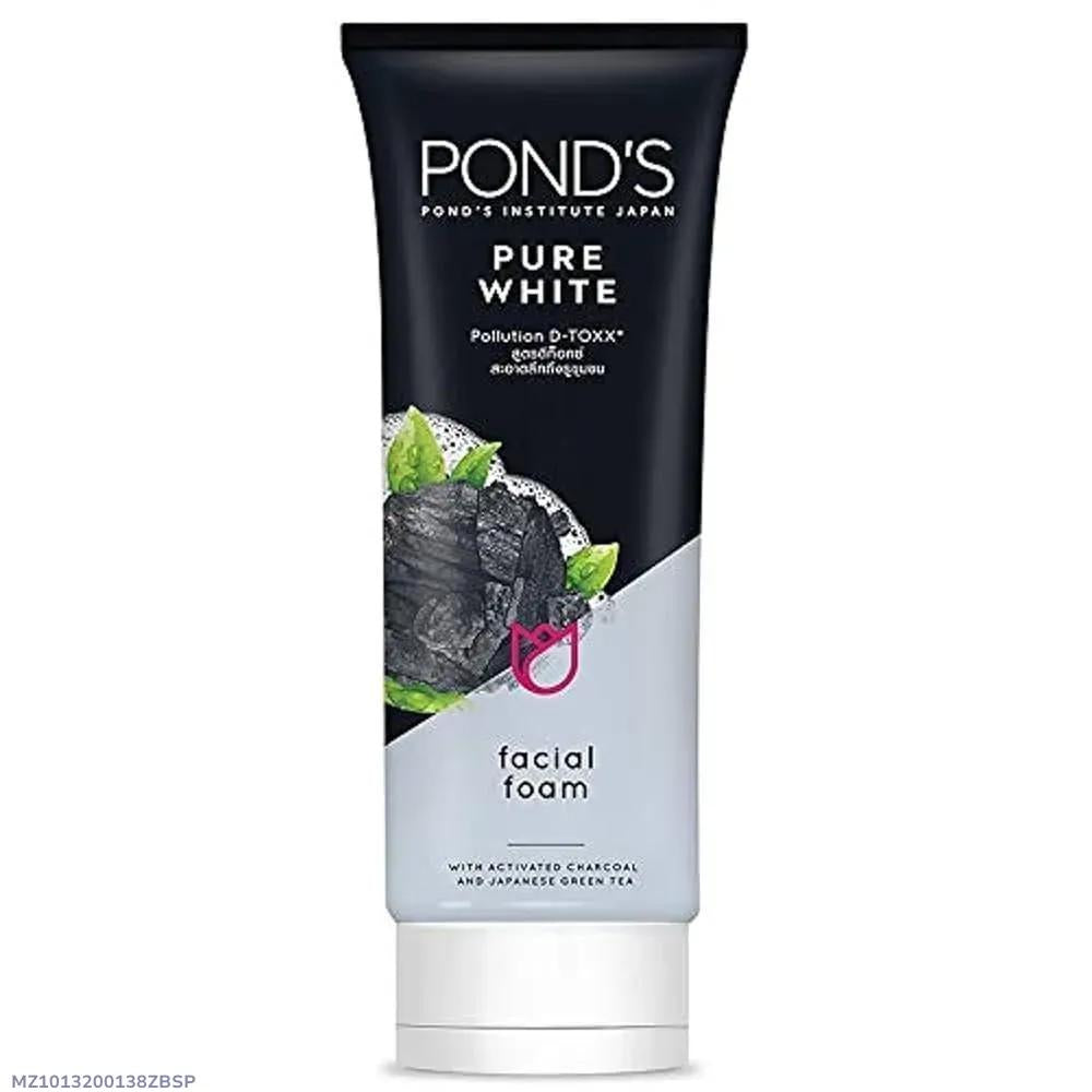 Ponds Pure White Charcoal Face Wash 100g