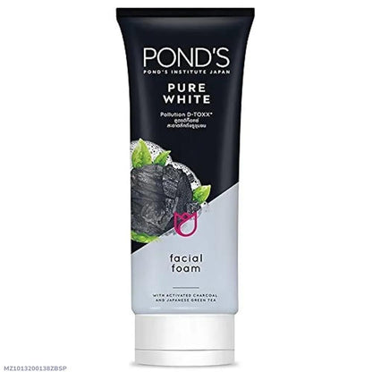 Ponds Pure White Charcoal Face Wash 100g