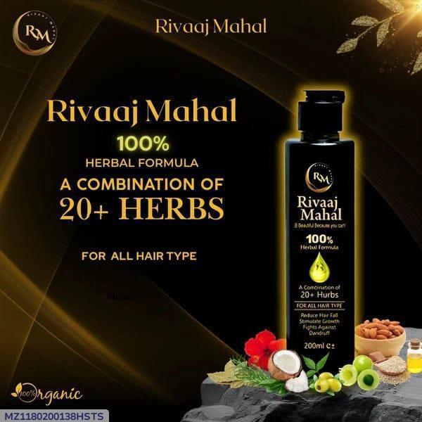 Rivaaj Mahal 100% Herbal Hair Oil for All Hair Types