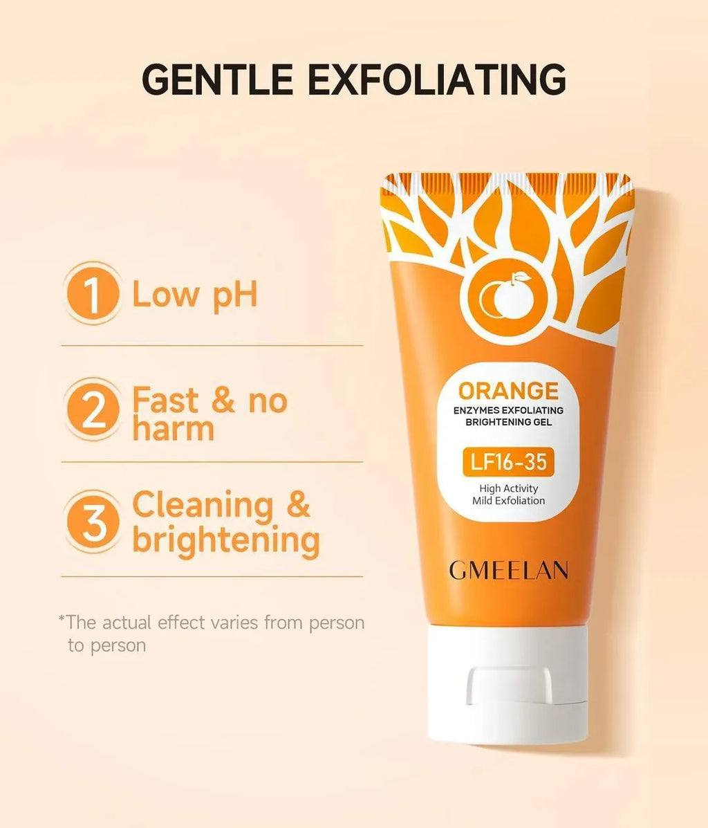 Orange Enzyme Exfoliating Brightening Gel for All Skin Types