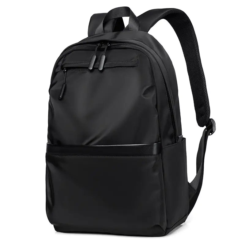 Black Polyester Laptop Backpack for Professionals Students