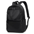 Black Polyester Laptop Backpack for Professionals Students