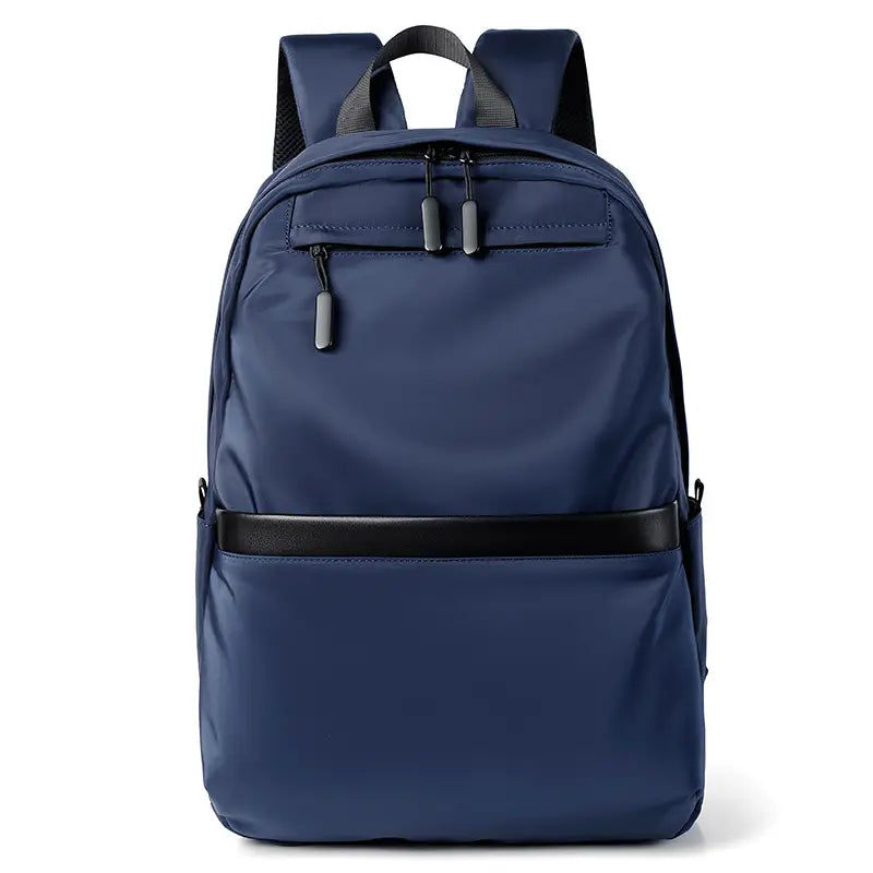 Black Polyester Laptop Backpack for Professionals Students