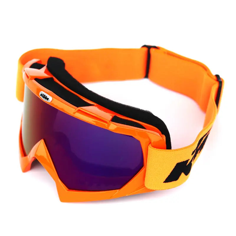 KTM Orange Windproof Motorcycle Goggles