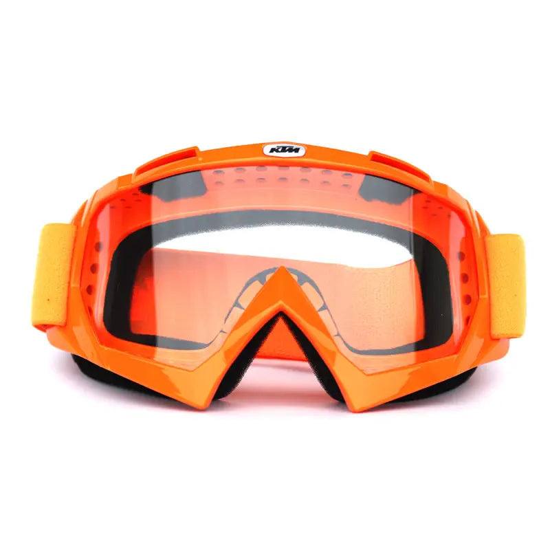 KTM Orange Windproof Motorcycle Goggles