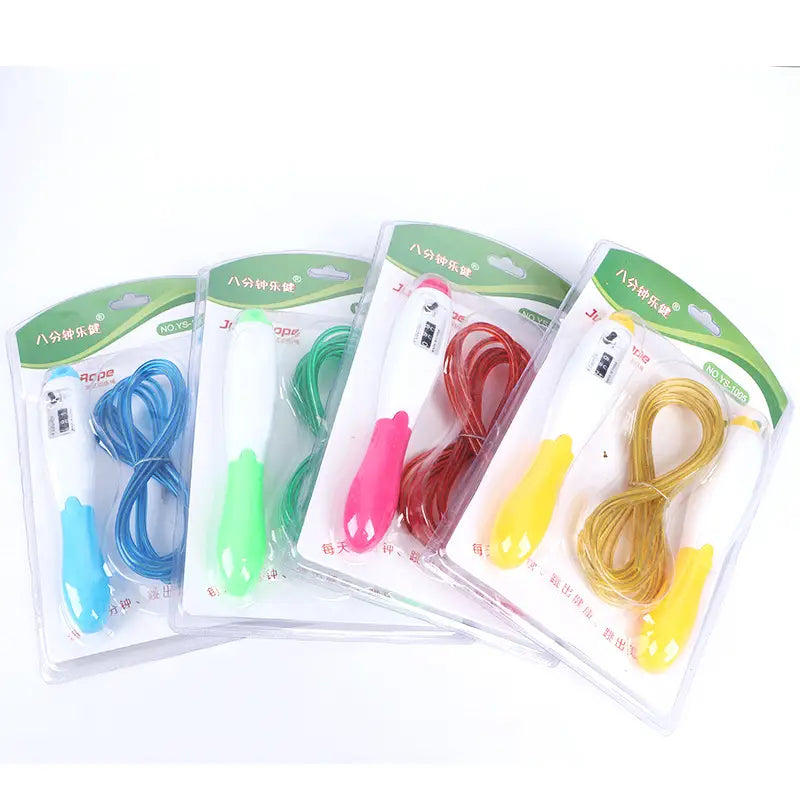 Children Adjustable Counting Skipping Rope Fitness Training