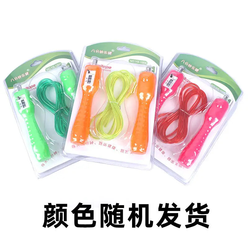 Children Adjustable Counting Skipping Rope Fitness Training