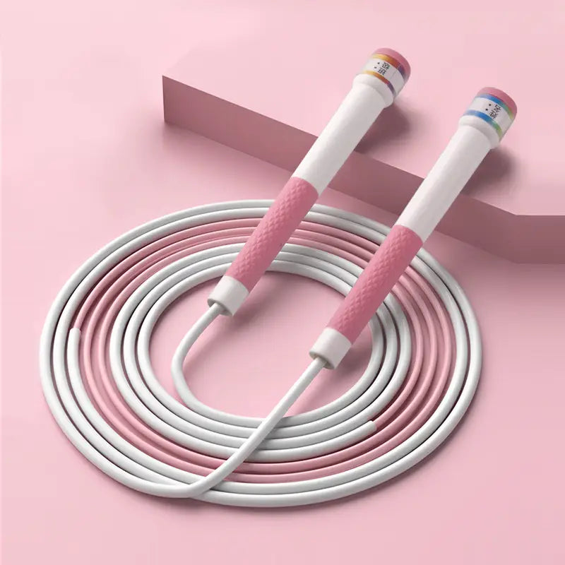 Pink Kids Skipping Rope for School Fitness Training
