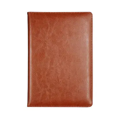 A5 PU Leather Business Notebooks Blue Black Red Orange