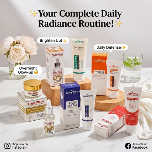 6 in 1 Gluta Whitening Bundle