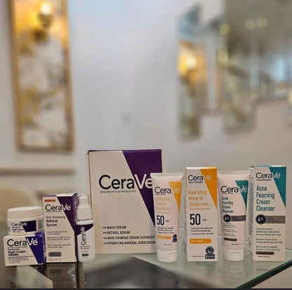 CeraVe 4 in 1 Skincare Bundle for Sensitive Skin