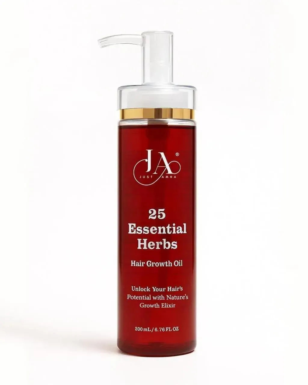 25 Essential Herbs Hair Growth Oil for All Hair Types