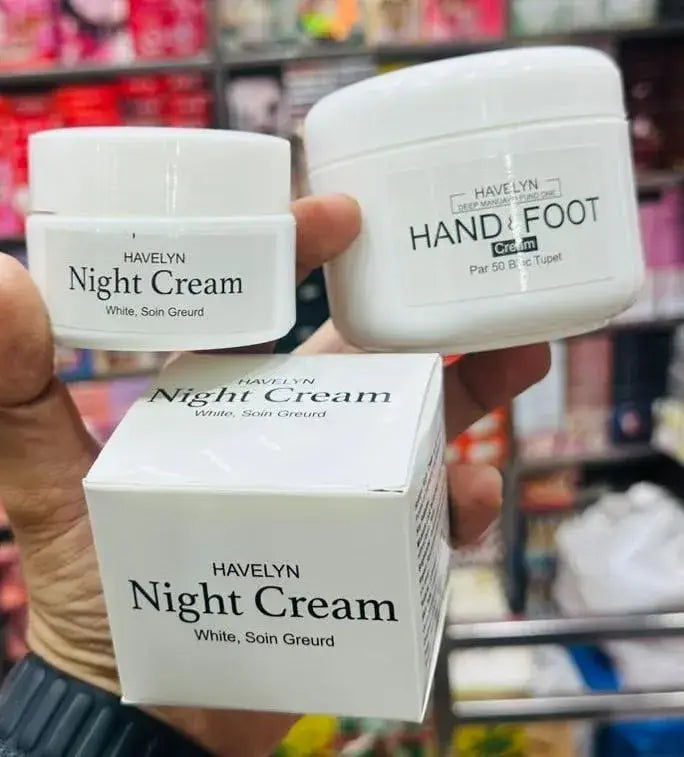 2 In 1 Hand Foot Cream And Night Cream Deal, Pack Of 2