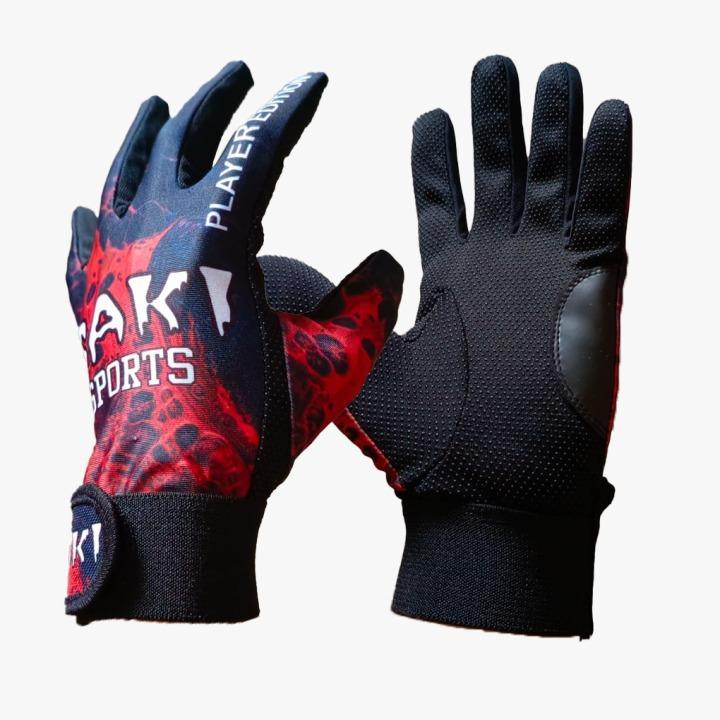 Cricket Gloves Yellow Black Orange for Youth Pakistan