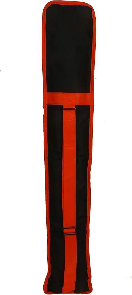 Adjustable Cricket Bat Cover Black Orange Pakistan