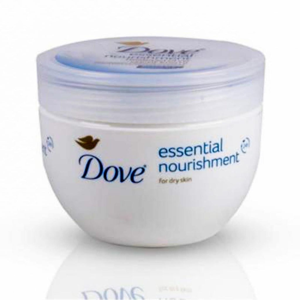 Dove Essential Nourishment Body Cream 300ml for Dry Skin