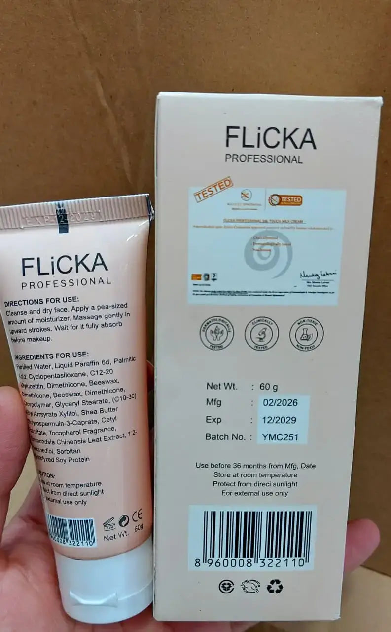 Flicka Glowy Moisturizing Primer, 60g, 1 Pc