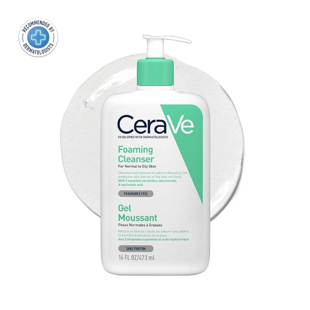 CeraVe Foaming Cleanser 236ml Acne Scar Removal Oily Skin