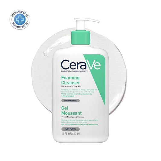 CeraVe Foaming Cleanser 236ml Acne Scar Removal Oily Skin