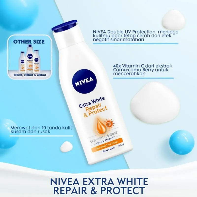 Nivea Intensive Moisture Body Milk 200ml Blue