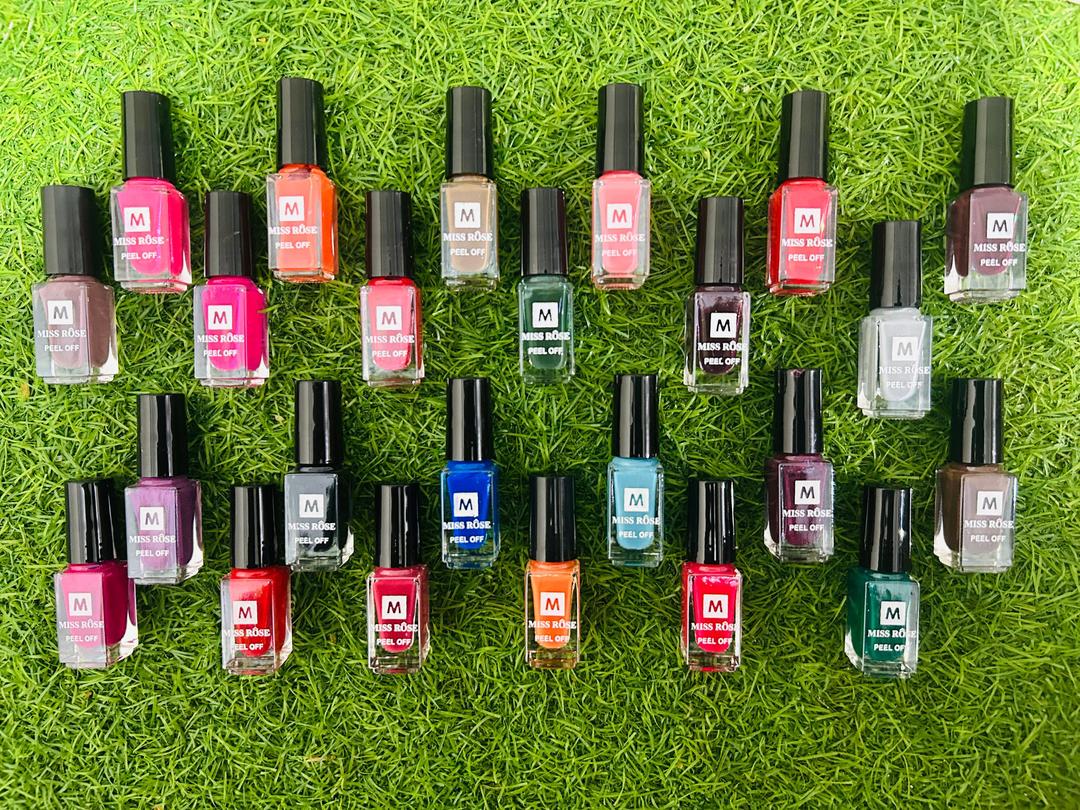 24-Piece Peel-Off Nail Polish Set for Pakistani Women