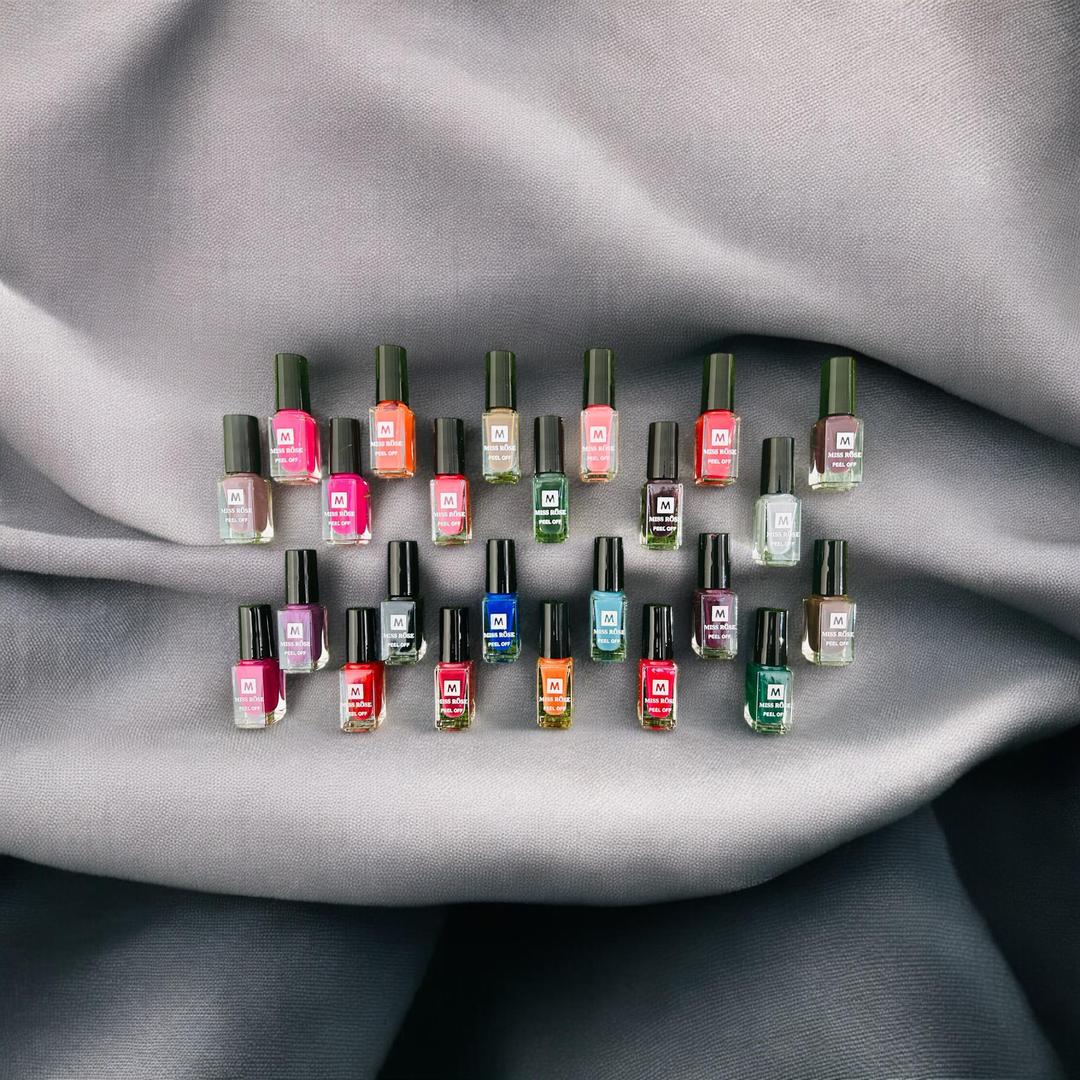24-Piece Peel-Off Nail Polish Set for Pakistani Women