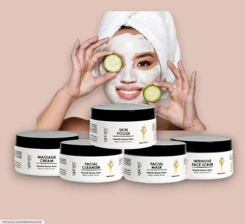 MHODS 5-Piece Facial Care Kit for All Skin Types