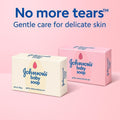 Johnson's Baby Soap Pink White Gentle Care 100g