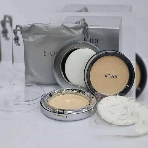 2 in 1 Matte Glowy Face Powder for All Skin Types