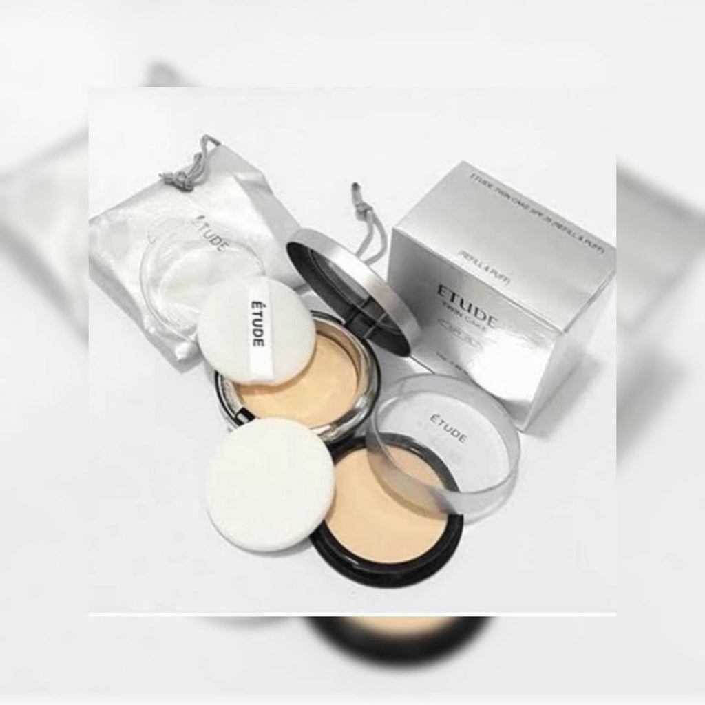 2 in 1 Matte Glowy Face Powder for All Skin Types