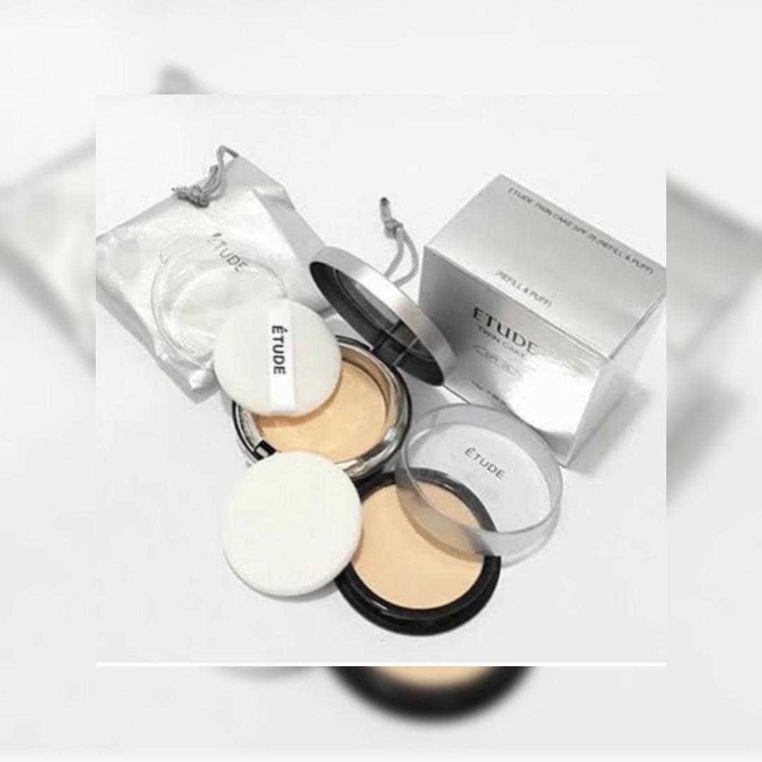 2 in 1 Matte Glowy Face Powder for All Skin Types