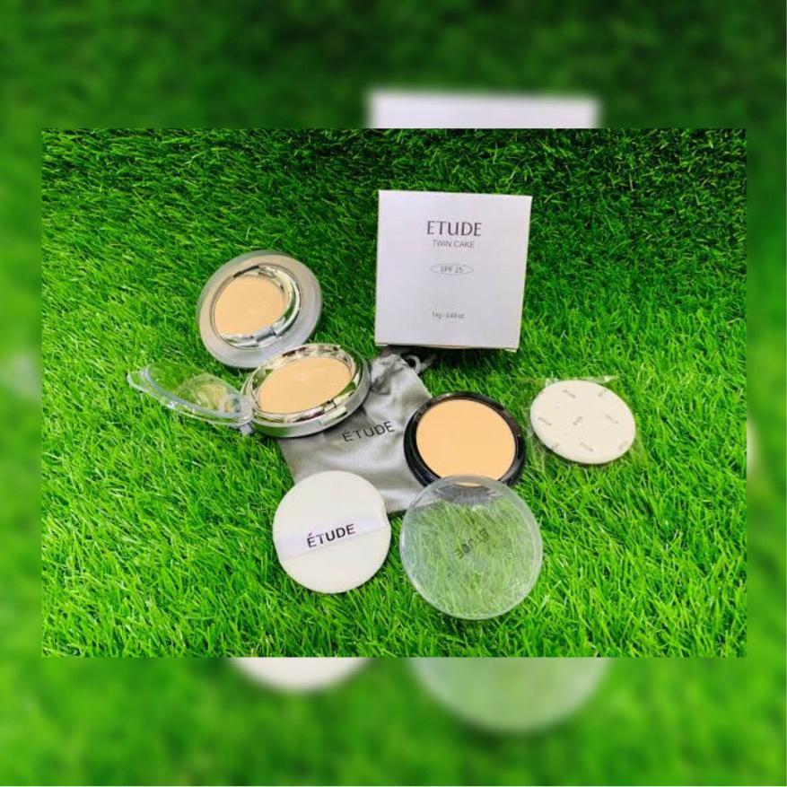2 in 1 Matte Glowy Face Powder for All Skin Types