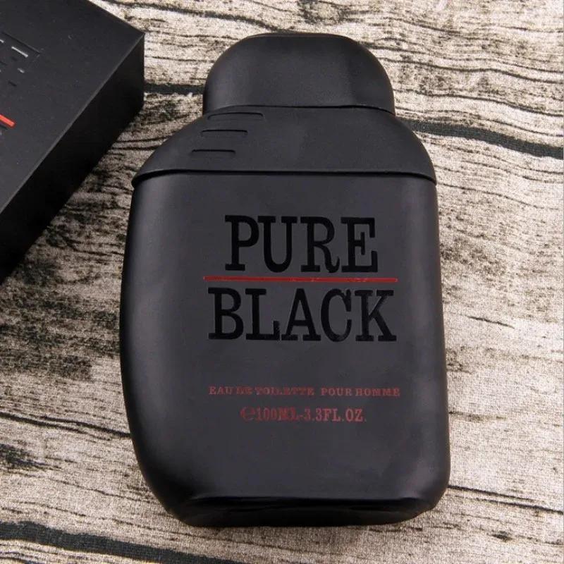Men's Pure Black Eau de Toilette 100ml Sweat Resistant