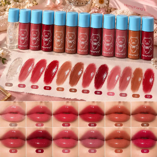 Heng Fang 12pcs Glossy Gloss Bag