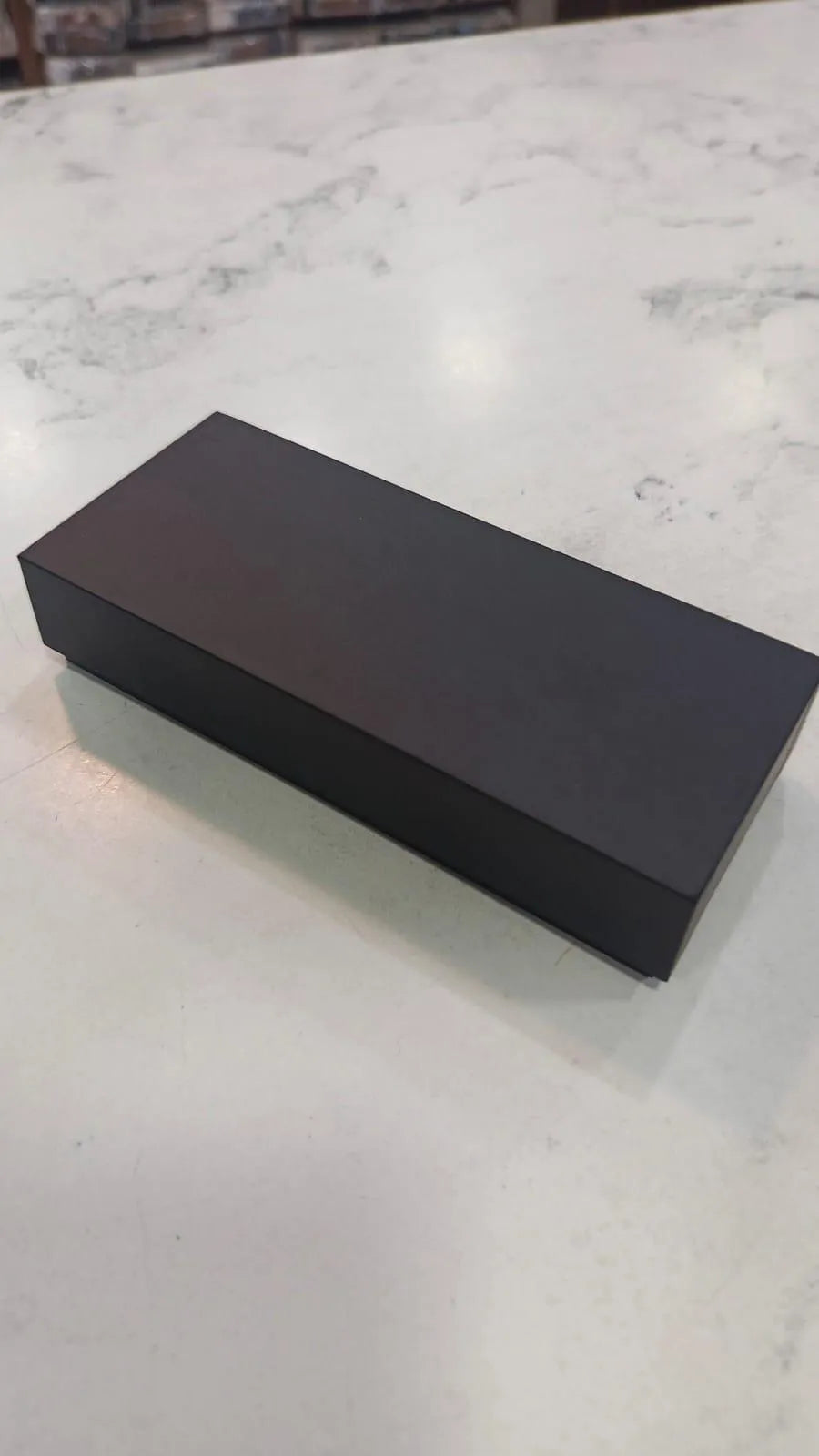 Black Hardboard Gift Box for Watches & Jewelry