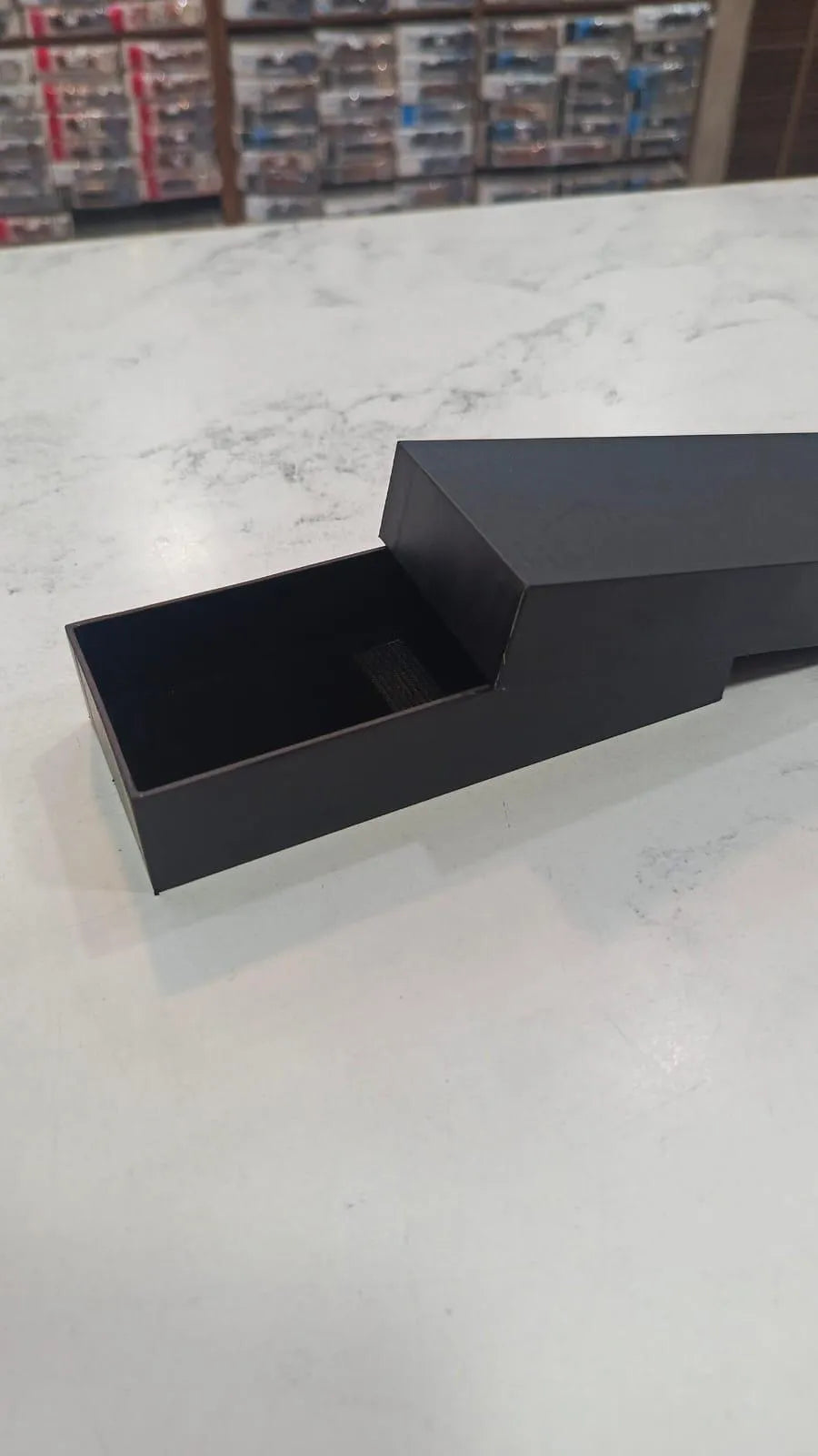 Black Hardboard Gift Box for Watches & Jewelry