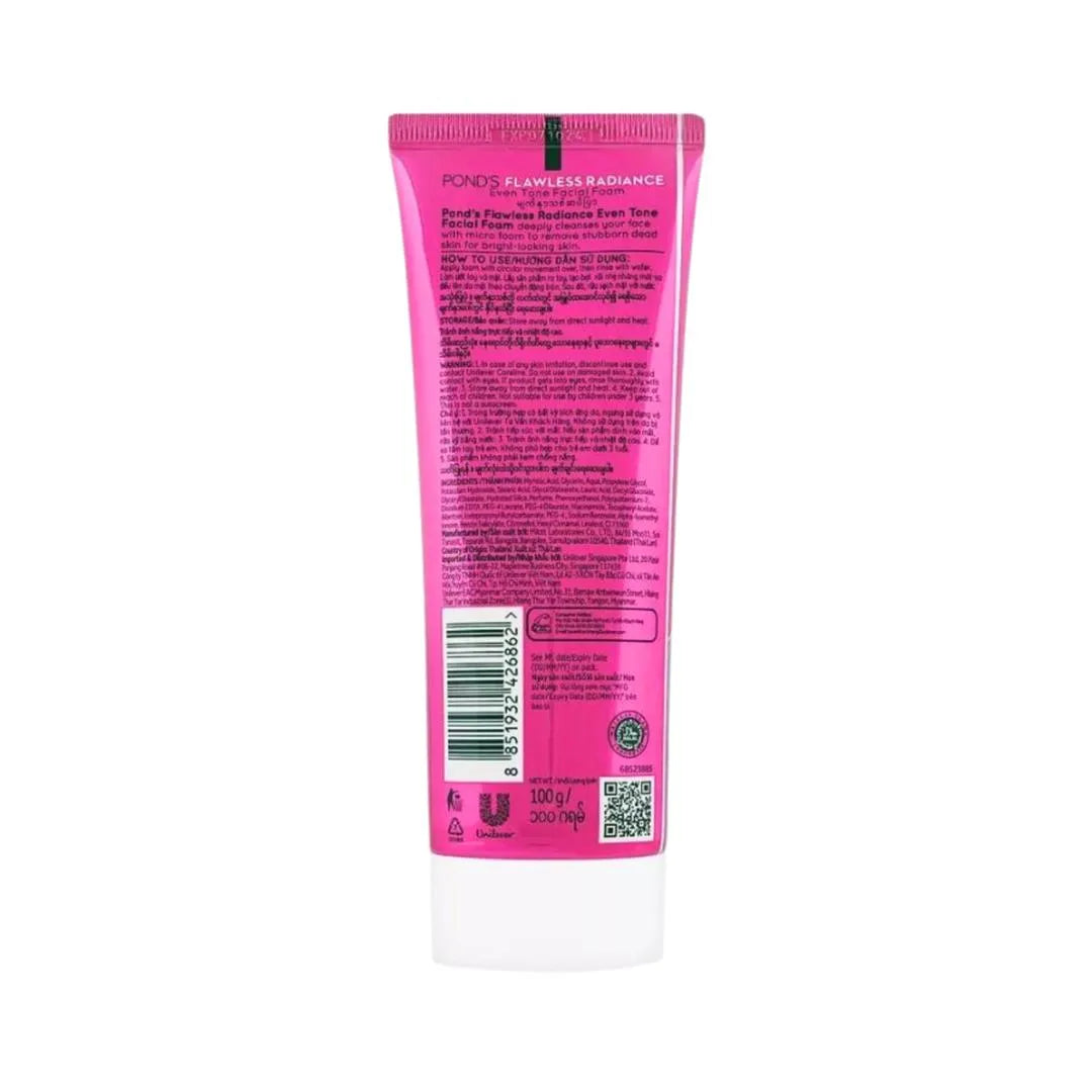Pond's Flawless Radiance Face Wash Pink 100ml