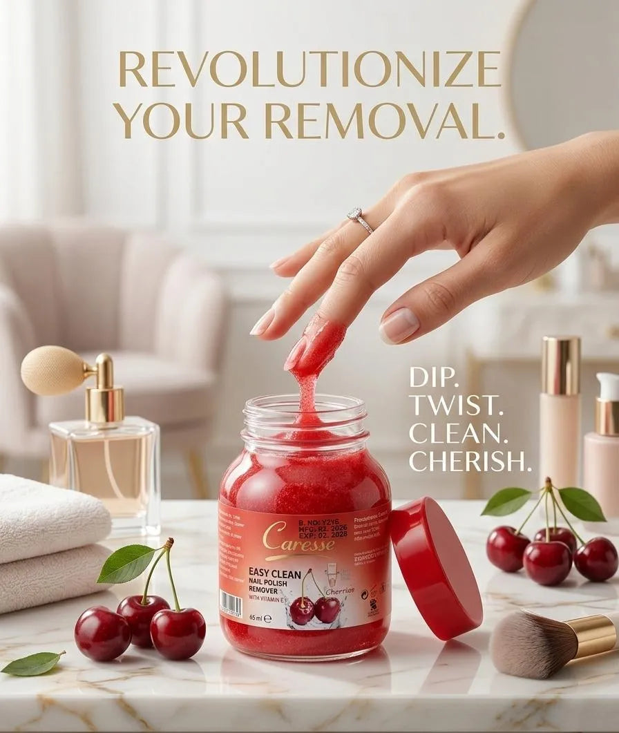 Easy Clean Cherry Nail Polish Remover 65ml