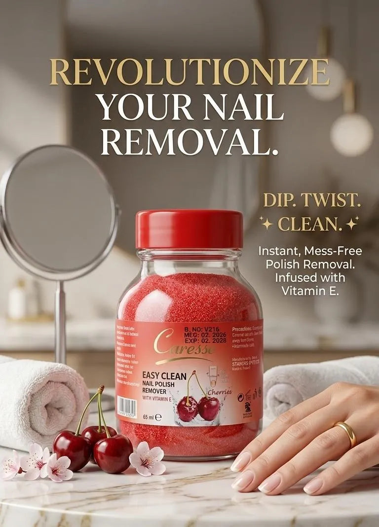 Easy Clean Cherry Nail Polish Remover 65ml