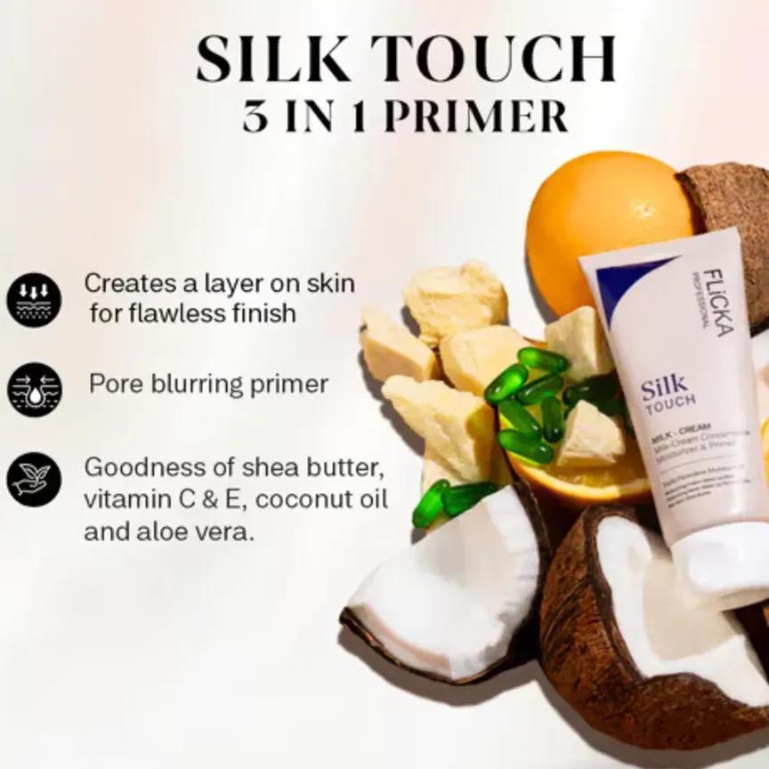 Flicka Silk Touch 3-in-1 Moisturizer & Primer White