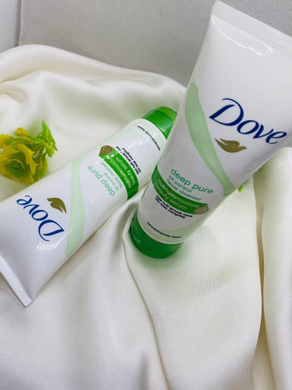 Dove Deep Pure Facial Cleanser Oil Control Green Serum