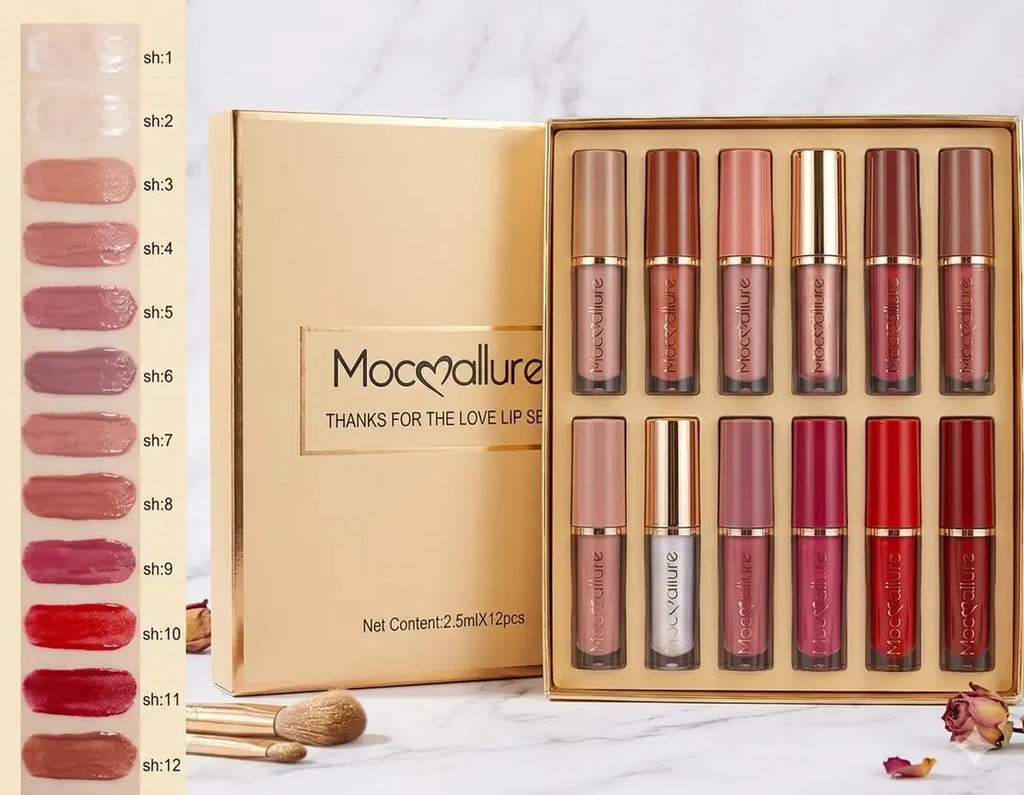 Mocullar Lip Gloss 6 pc