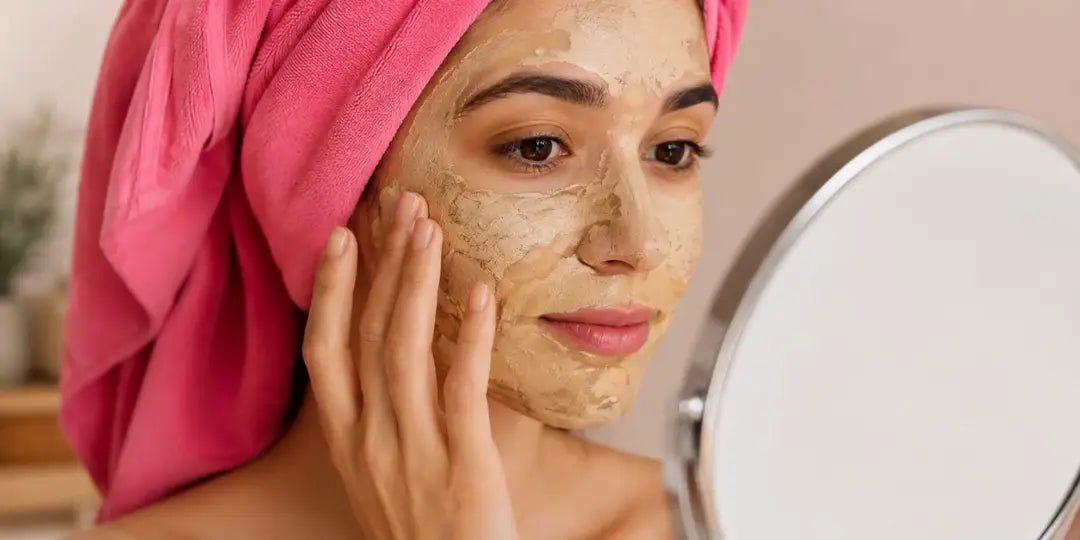 100% Organic Fuller's Earth Clay for Deep Cleansing, Oil Control & Acne-Prone Skin All Skin Types Face Powder 300 1