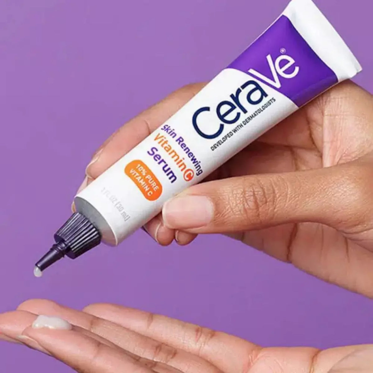 CeraVe اسکن رینیونگ وٹامن سی سیرم 30 ملی لیٹر | چمکدار، اینٹی ایجنگ اور ہائیڈریٹنگ
