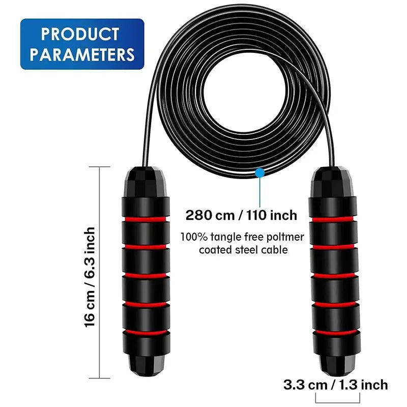 3 Meter Skipping Rope Jump Rope for Men Women Kids