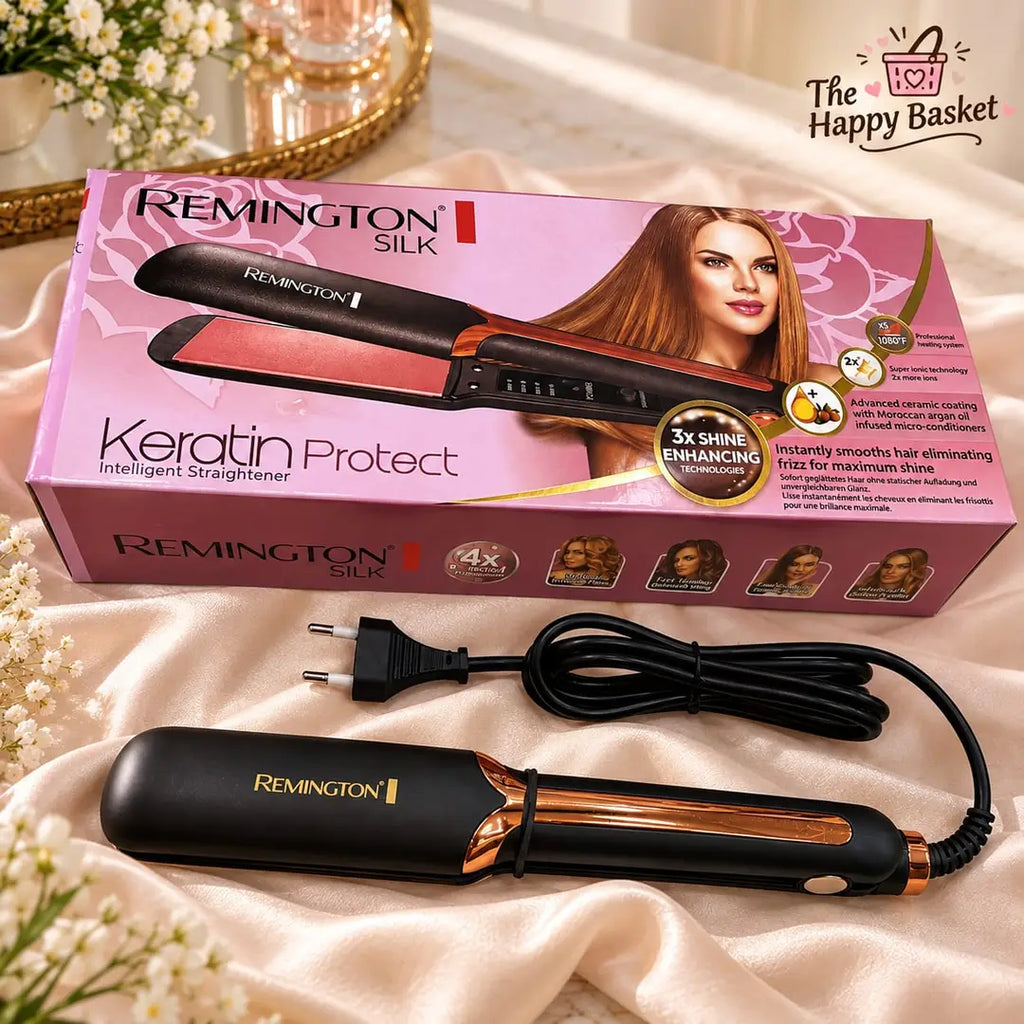 Remington Keratin Protect Ceramic Hair Straightener Smooth